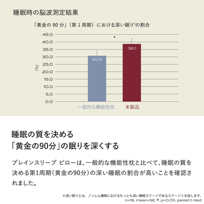 【配信者スーパー無人島生活タイアップ】アクリルスタンド付き ブレインスリープ ピロー