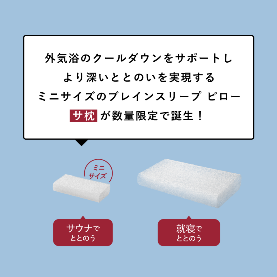 ブレインスリープピロー サイズ：LOW 枕
