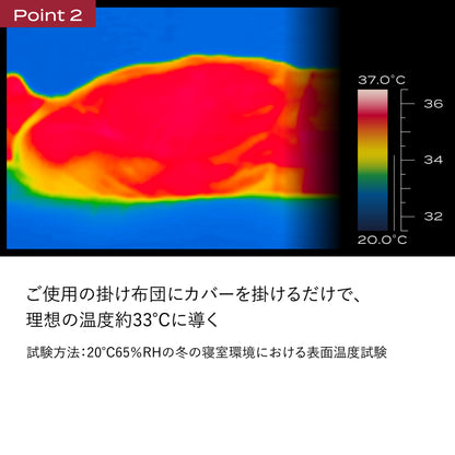 ブレインスリープ コンフォーター カバー パーフェクト ウォーム EX