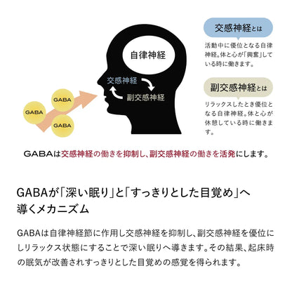 ブレインスリープ サプリメント GABA